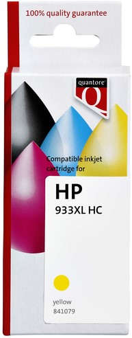 INKCARTRIDGE QUANTORE HP 933XL CN056AE HC GEEL 1 Stuk