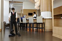 Stofblik Rubbermaid Executive Lobby Pro met lange steel zwart-1