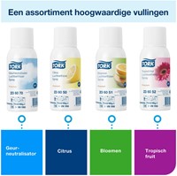 Luchtverfrisserdispenser Tork A1 spray wit 562000-3