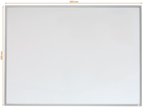 Whiteboard Nobo 58.5x43cm aluminium magnetisch-4