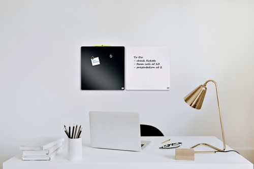Whiteboard Nobo tegel 36x36cm wit magnetisch-3