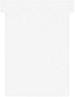 T-kaart Nobo nr.3 80mm blauw 100 stuks-1
