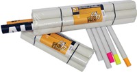 Verzendkoker CleverPack A0 850x50x1.5 met doppen 5st wit 5 Stuk-2