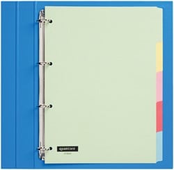 Tabblad Quantore 4rings karton 5-delig 1 Set