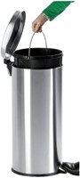 Pedaalemmer V-part 20 liter mat rvs-2