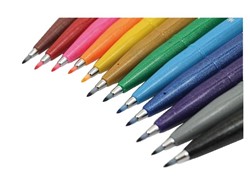 Viltstiften stationery met Brushpunt