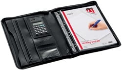 Schrijfmap Quantore met rits en calculator 1 Stuk