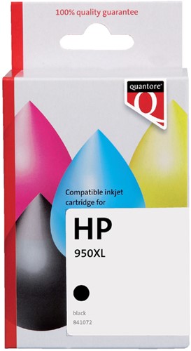 INKCARTRIDGE QUANTORE HP 950XL CN045AE HC ZWART 1 Stuk