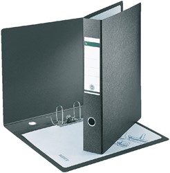 Ordner Leitz 1072 180° 77mm karton A3 recht zwart 1 Stuk