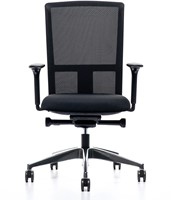 Bureaustoel pro julian LX 212 rug netbespanning + 4D armleggers