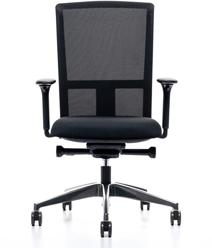 Bureaustoel pro julian LX 212 rug netbespanning + 4D armleggers